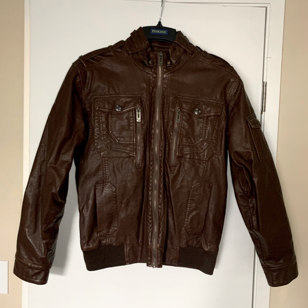 G-Star Leather Jacket